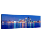 Louisville Skyline at Dusk Wall Art
