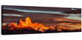 Mount Fitz Roy at Golden Hour Wall Art