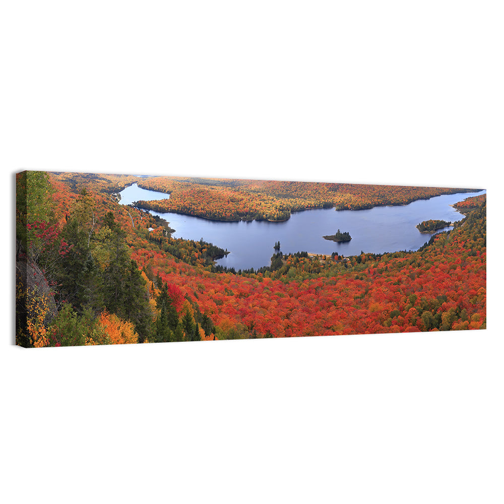 Lake Monroe in Autumn Wall Art