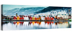 Bryggen Waterfront, Bergen Wall Art
