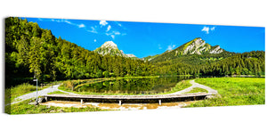 Obersee Lake Swiss Alps Wall Art