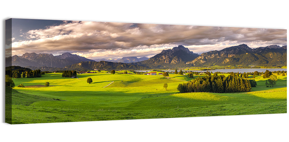 Füssen Forggensee Alpine Lake Landscape Wall Art