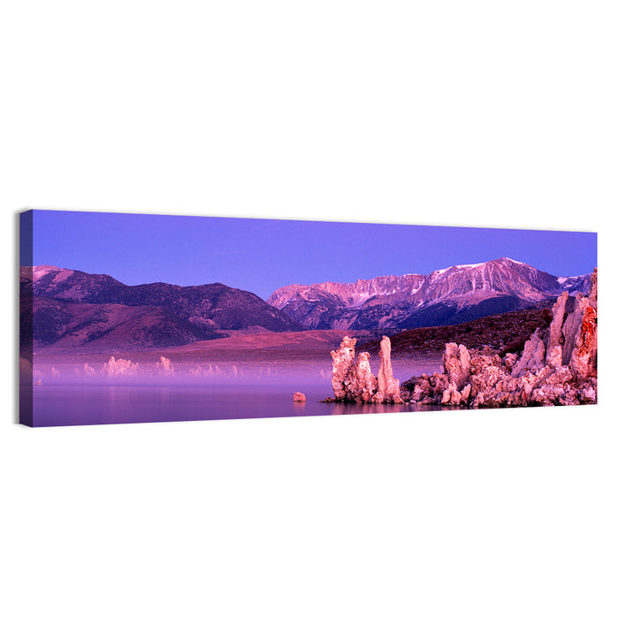 Mono Lake Sunrise Wall Art as a canvas print