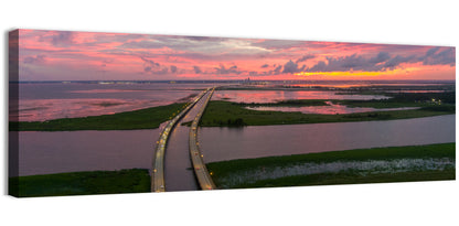 Mobile Bay Bridge Wall Art