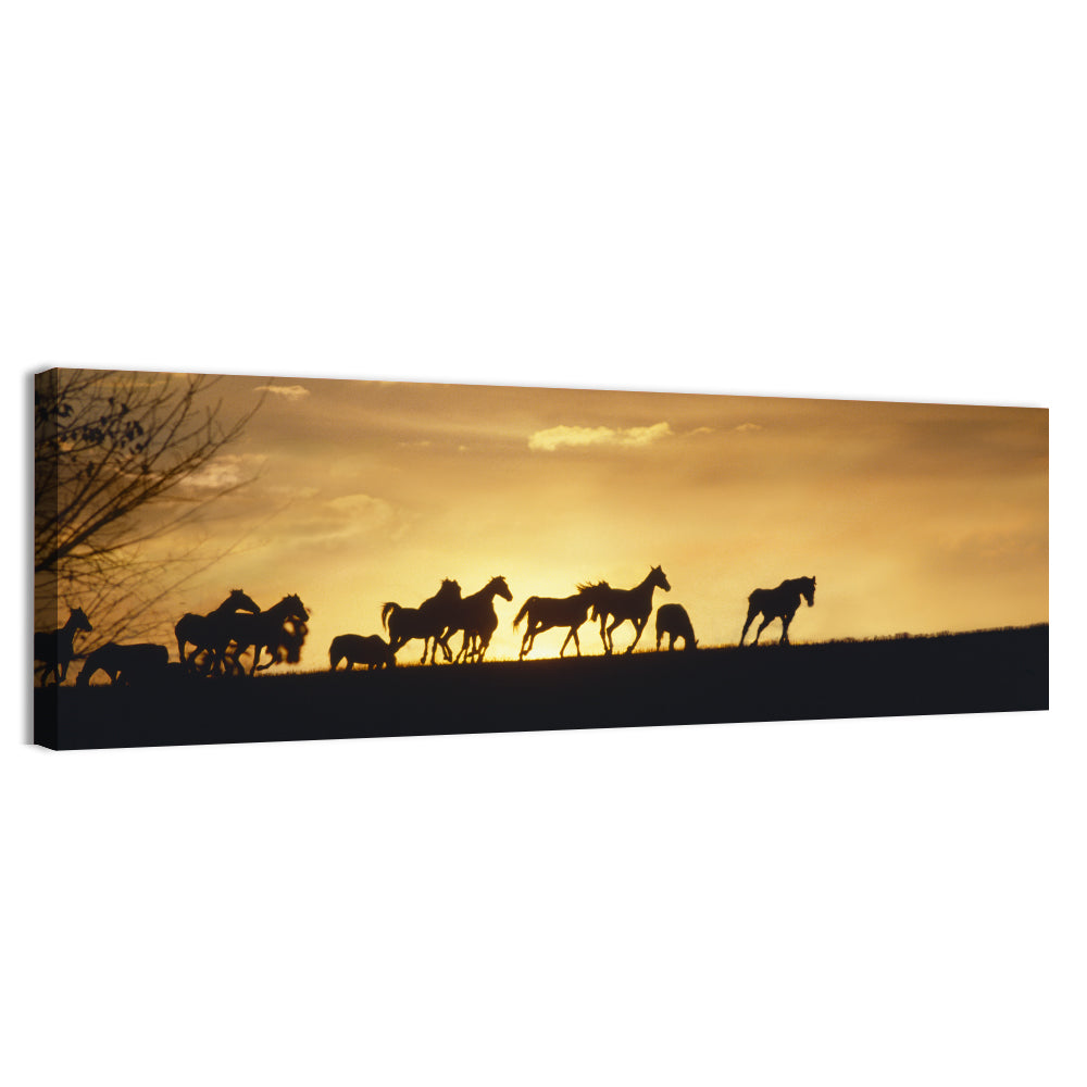 Mustang Horses Wall Art