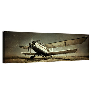 Old Military Plane Wall Art