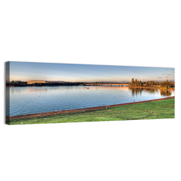 Lake Burley Griffin, Canberra Wall Art as a canvas print