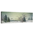 Leafless Tree at Winter Lake Wall Art