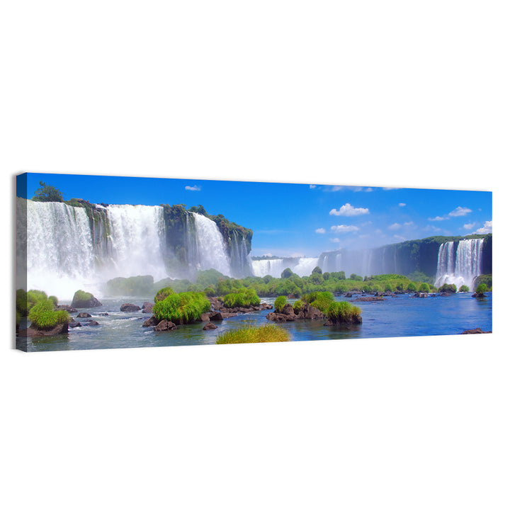 Iguazu Falls Daylight View Wall Art