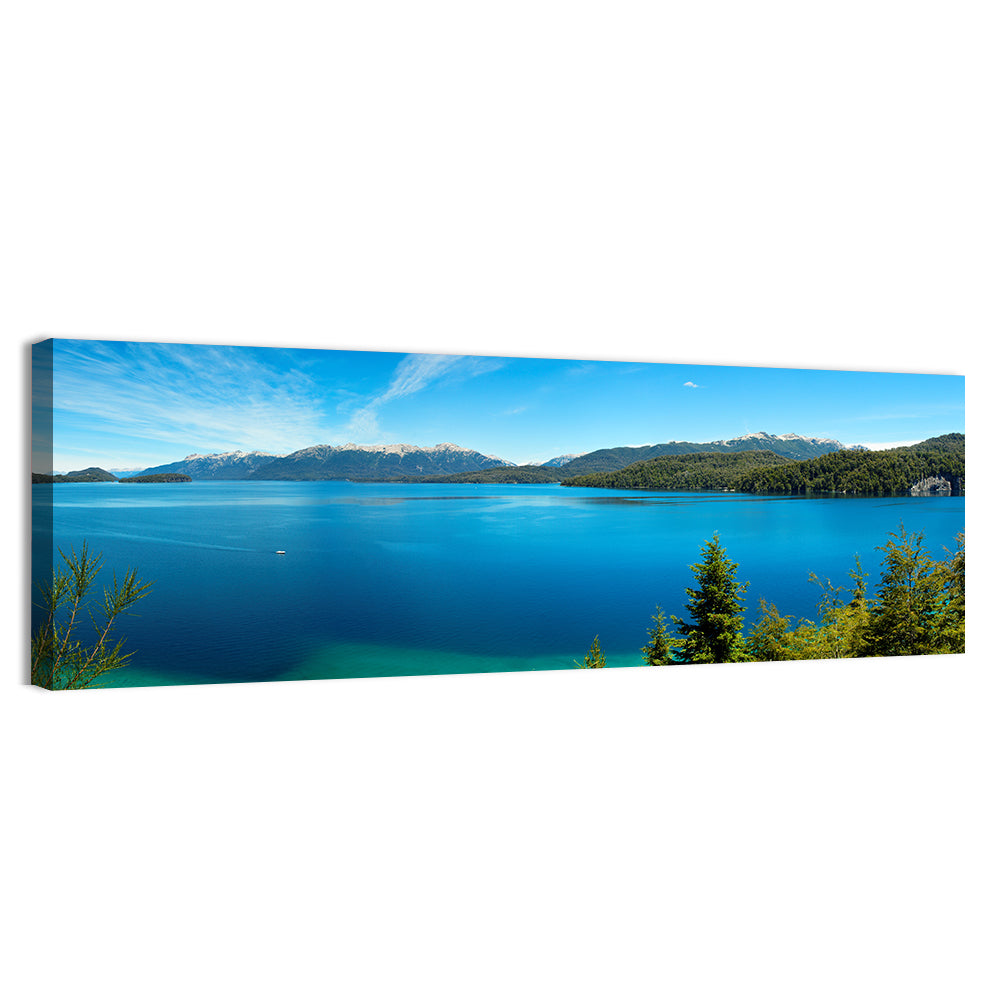 Nahuel Huapi Lake Wall Art, canvas print, panoramic