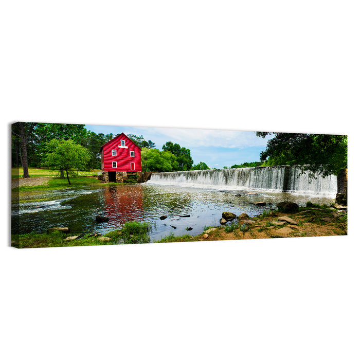 Starrs Mill Atlanta Wall Art as a canvas print