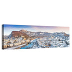 Salzburg Winter Skyline Wall Art