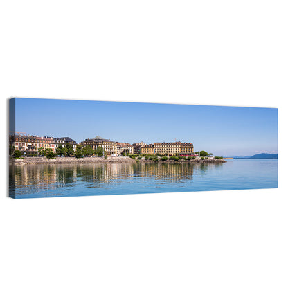 Tranquil Lake Neuchatel Wall Art