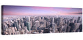Midtown Manhattan Skyline in Purple Haze Wall Art