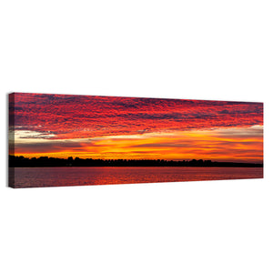 Lake Ijssel Sunset Wall Art