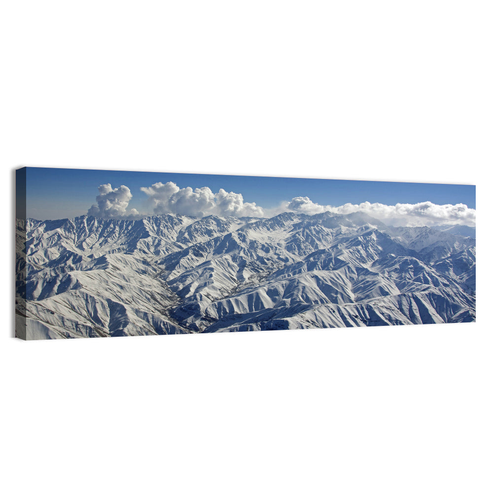 Snow-capped Afghan Mountains Wall Art