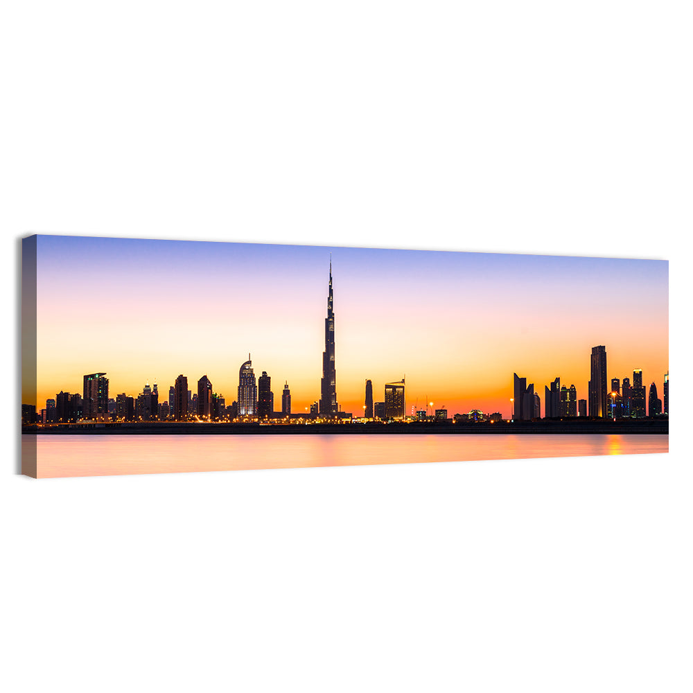 Dubai Skyline Wall Art