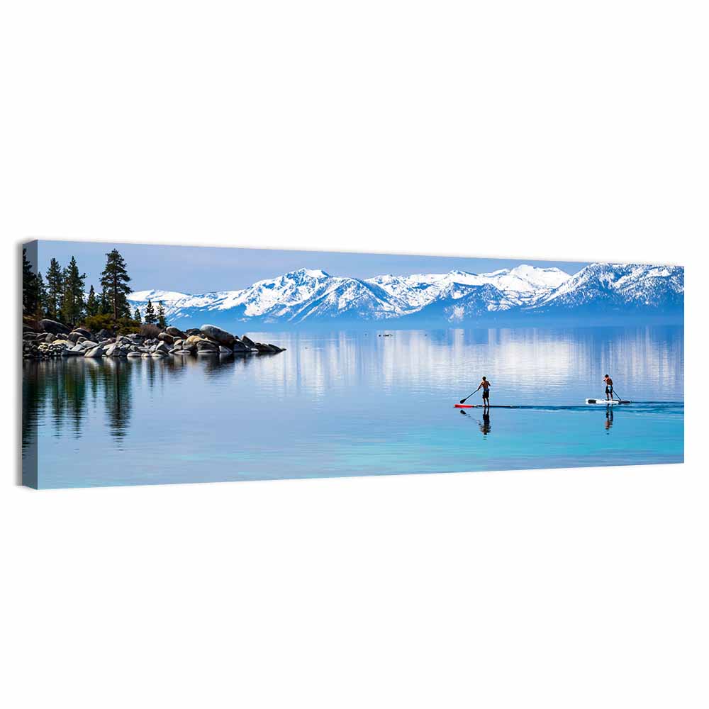 Lake Tahoe Paddleboarders Wall Art