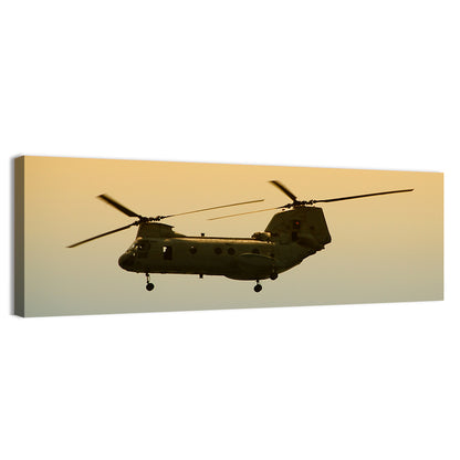 US Apache Helicopter Wall Art