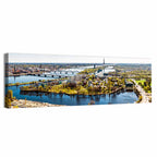 Riga Daugava River View Wall Art