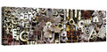 Industrial Gearwork Parts Collage Wall Art