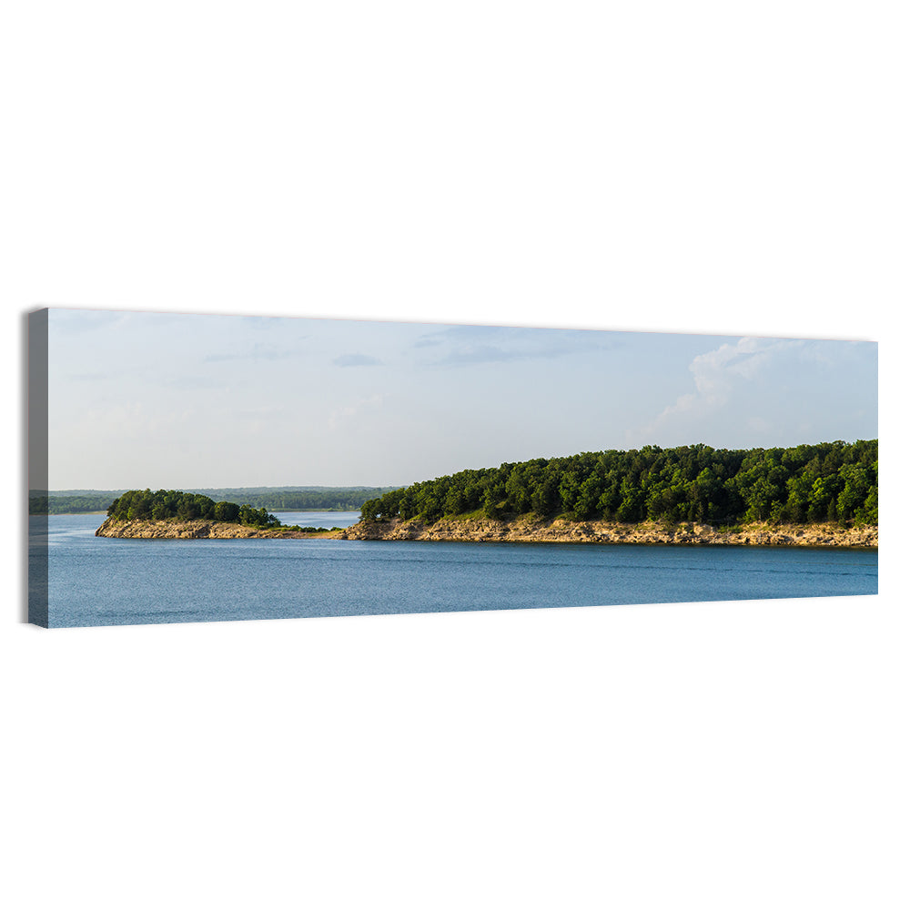 Truman Lake Peninsula Wall Art, canvas print, panoramic