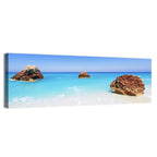 Lefkada Three Rocks Seascape Wall Art