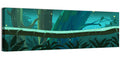 Digital Jungle Night Wall Art