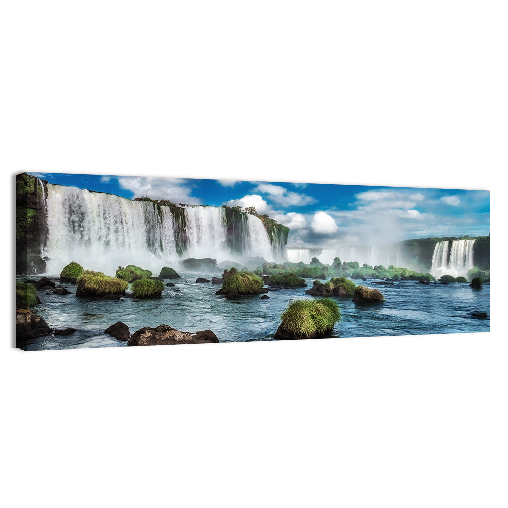 Iguazu Falls Vista Wall Art, canvas print, panoramic