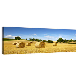 Straw Bales Wall Art