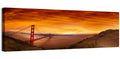 Golden Gate Bridge at Sunset Wall Art
