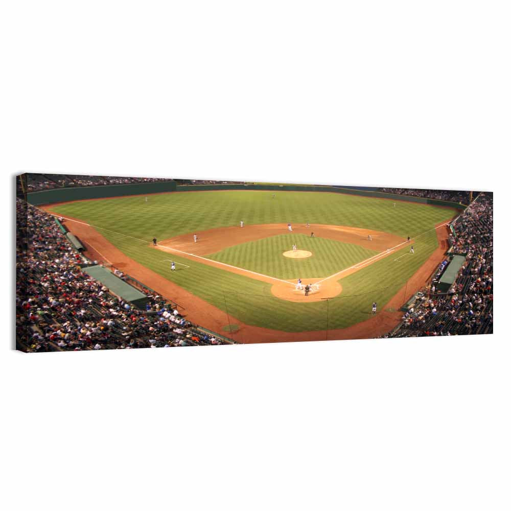 Ballpark Aerial View Wall Art