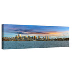 Seattle Skyline at Dusk Wall Art