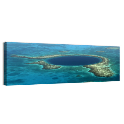 Belize Blue Hole Wall Art