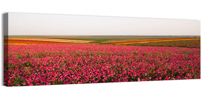 Spring Flowers Field Wall Art