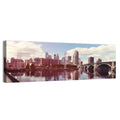 Minneapolis Skyline at Third Avenue Bridge Wall Art