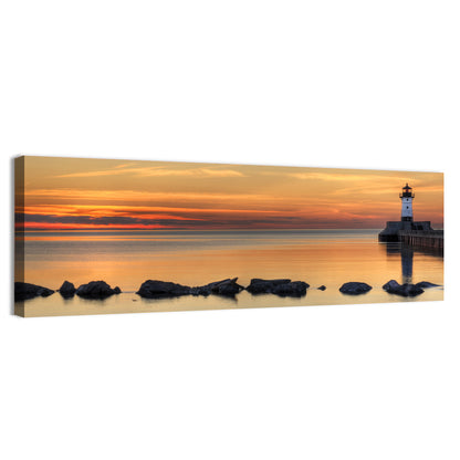 Duluth Lake Lighthouse Wall Art