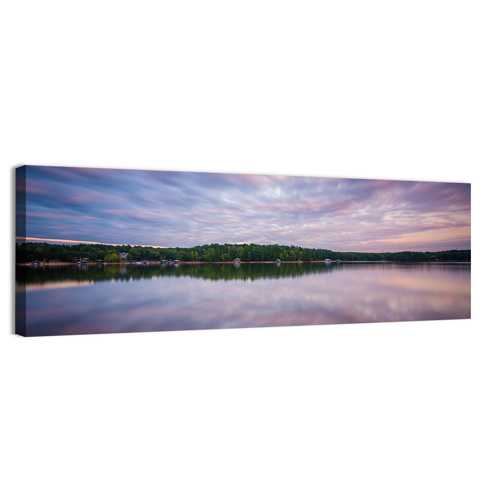 Lake Norman Morning Reflection Wall Art