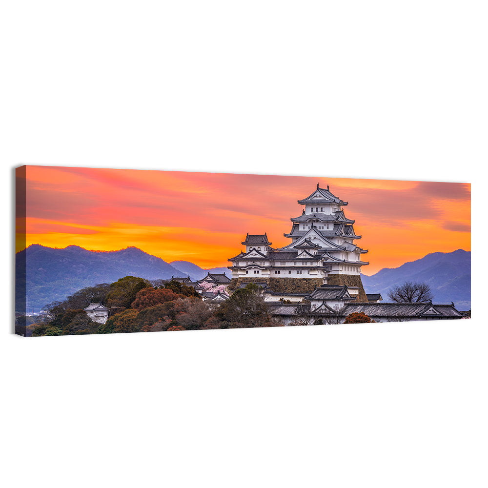 Himeji Castle at Sunrise Wall Art