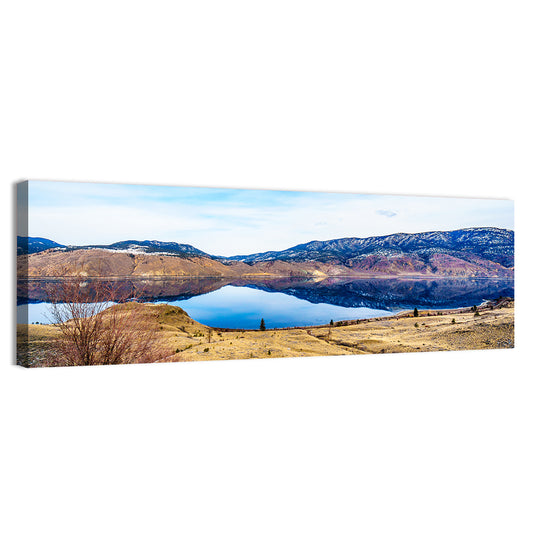 Kamloops Lake in Winter Wall Art