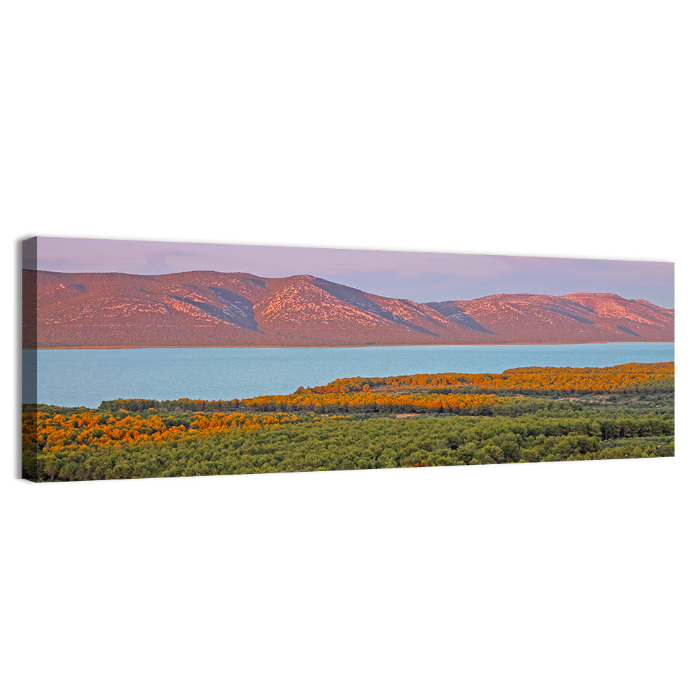 Lake Vrana Golden Hour Wall Art