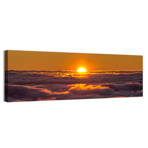 Clouds Sunset Wall Art