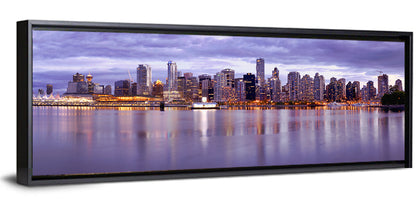 Vancouver Skyline Wall Art