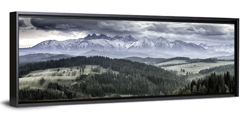 Snow-capped High Tatras, Poland Wall Art