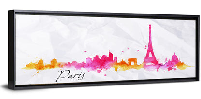 Paris Watercolor Sketch Wall Art