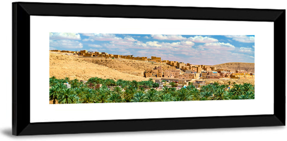 Ksar Bounoura Oasis Town Vista Wall Art