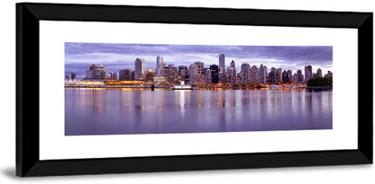 Vancouver Skyline Wall Art