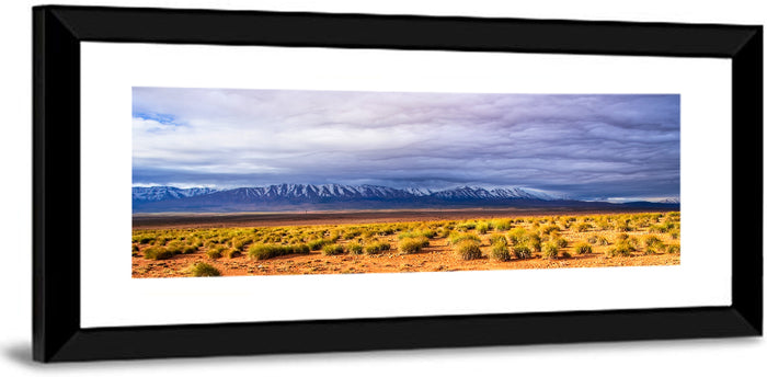 Morocco Stone Desert Wall Art as a framed print