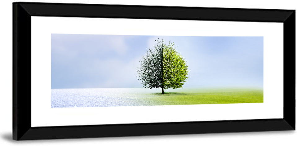 Winter to Spring Tree Wall Art