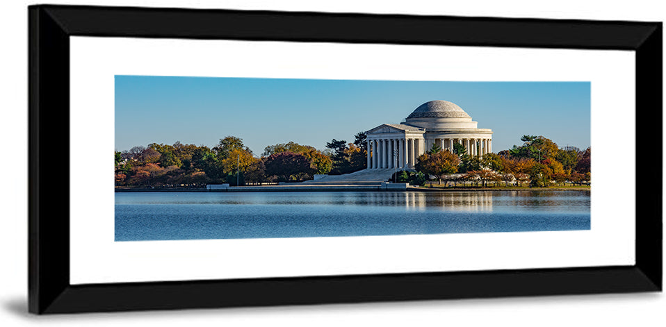 Thomas Jefferson Memorial Reflection Wall Art